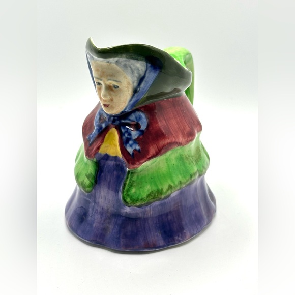 1930s Handpainted Vintage Toby Mug Creamer-Made in England - Picture 7 of 8